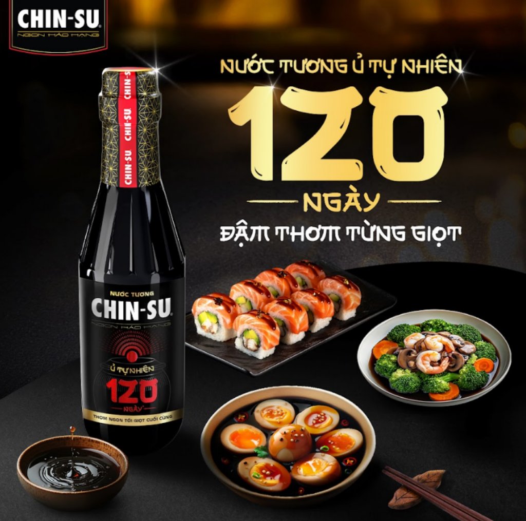 Nước tương CHIN-SU Ủ Tự Nhiên