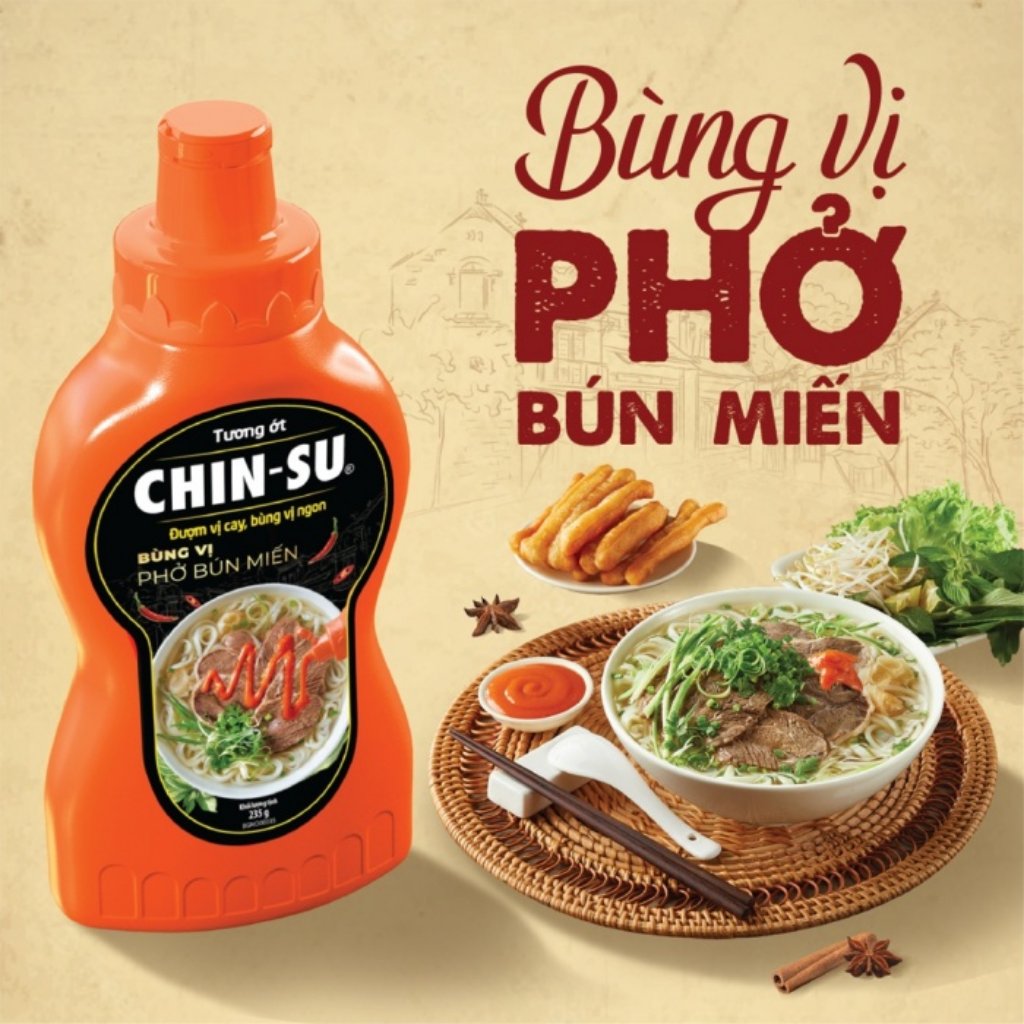 tương ớt CHIN-SU phở bún miến
