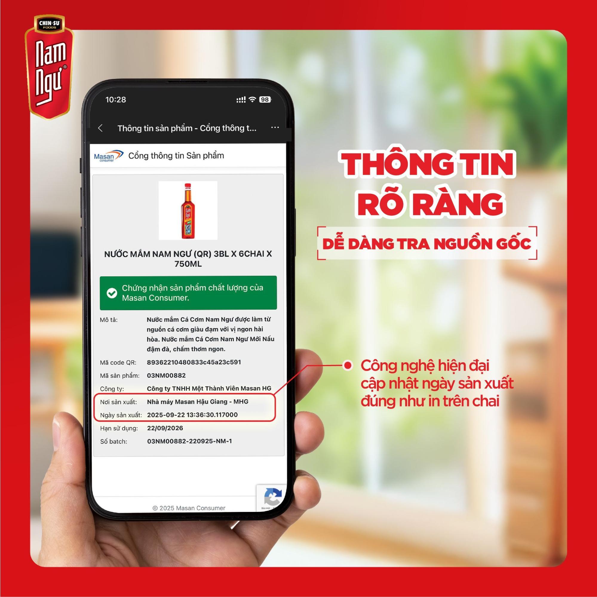 Công nghệ QR Code Nam Ngư