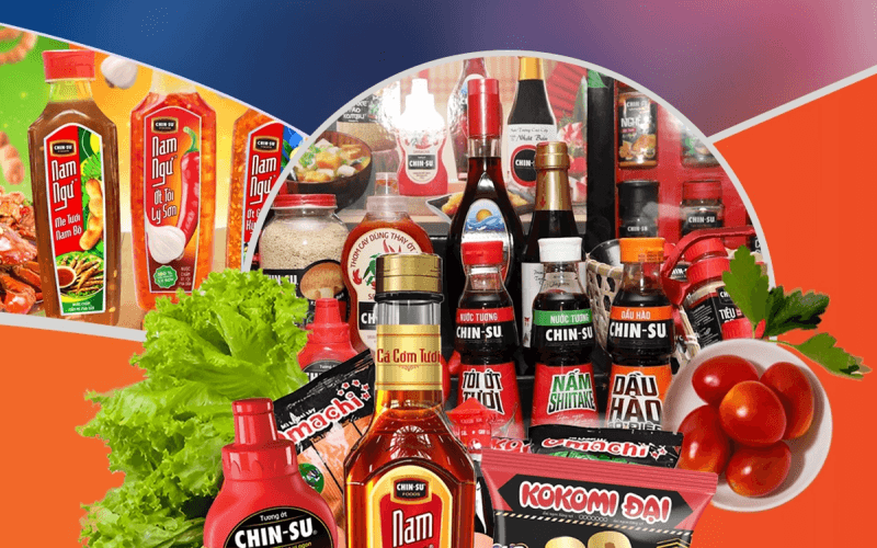 Các dòng sản phẩm gia vị thuộc sở hữu Masan Group